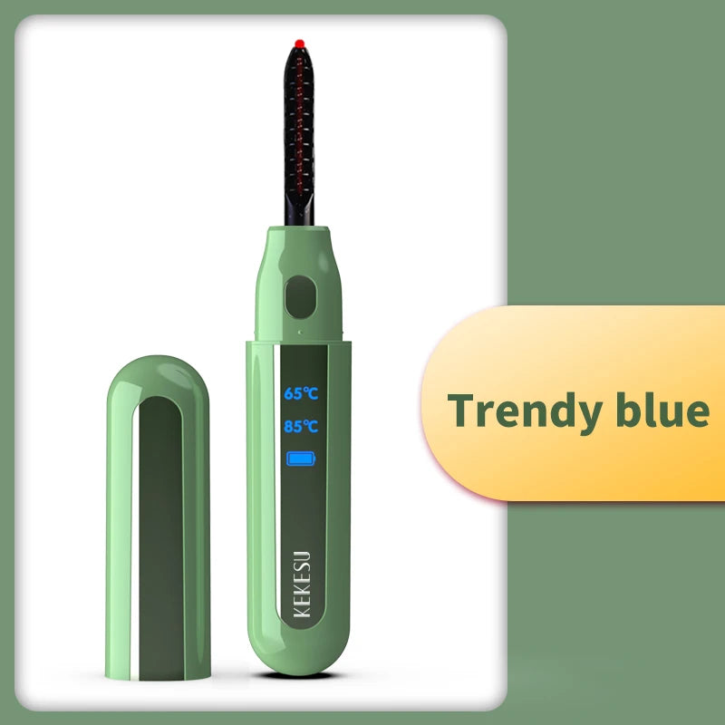 OEM ODM Electric Heated Eyelash Curler Eyelash Clip with LED Display Natural Curling Tool for Women Long Lasting Eyelashes