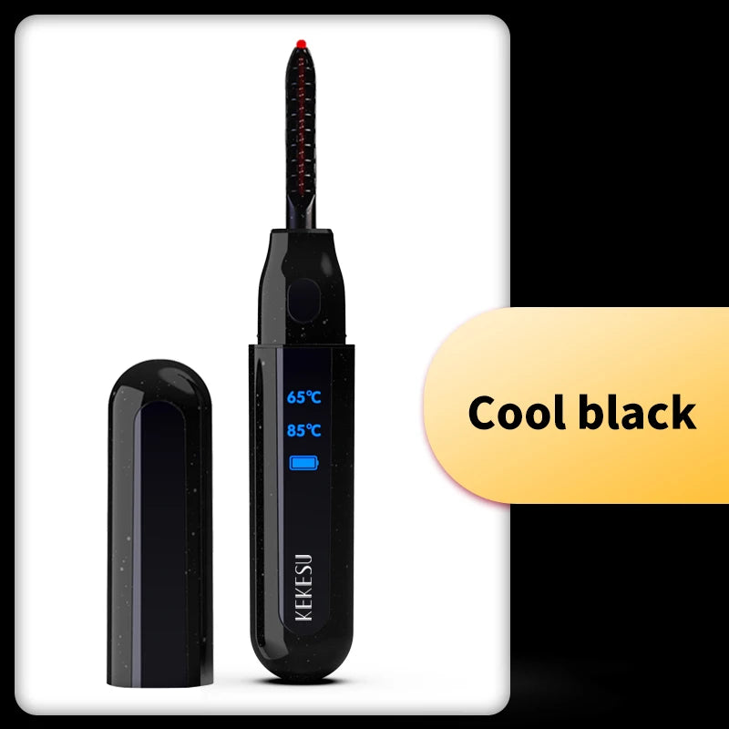 OEM ODM Electric Heated Eyelash Curler Eyelash Clip with LED Display Natural Curling Tool for Women Long Lasting Eyelashes